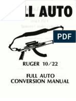 Rugar 10 22 Carbine Full Auto Conversion Manual