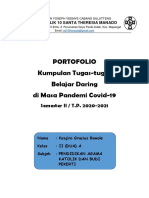 Kenjiro Bawole - PORTOFOLIO KELAS 2 - SEMESTER GENAP - 2020-2021