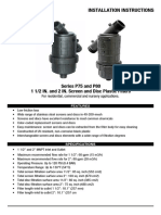 1half and 2 Inch Filter Instructions