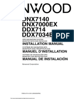 Manual Instalación Keenwood dnx7140