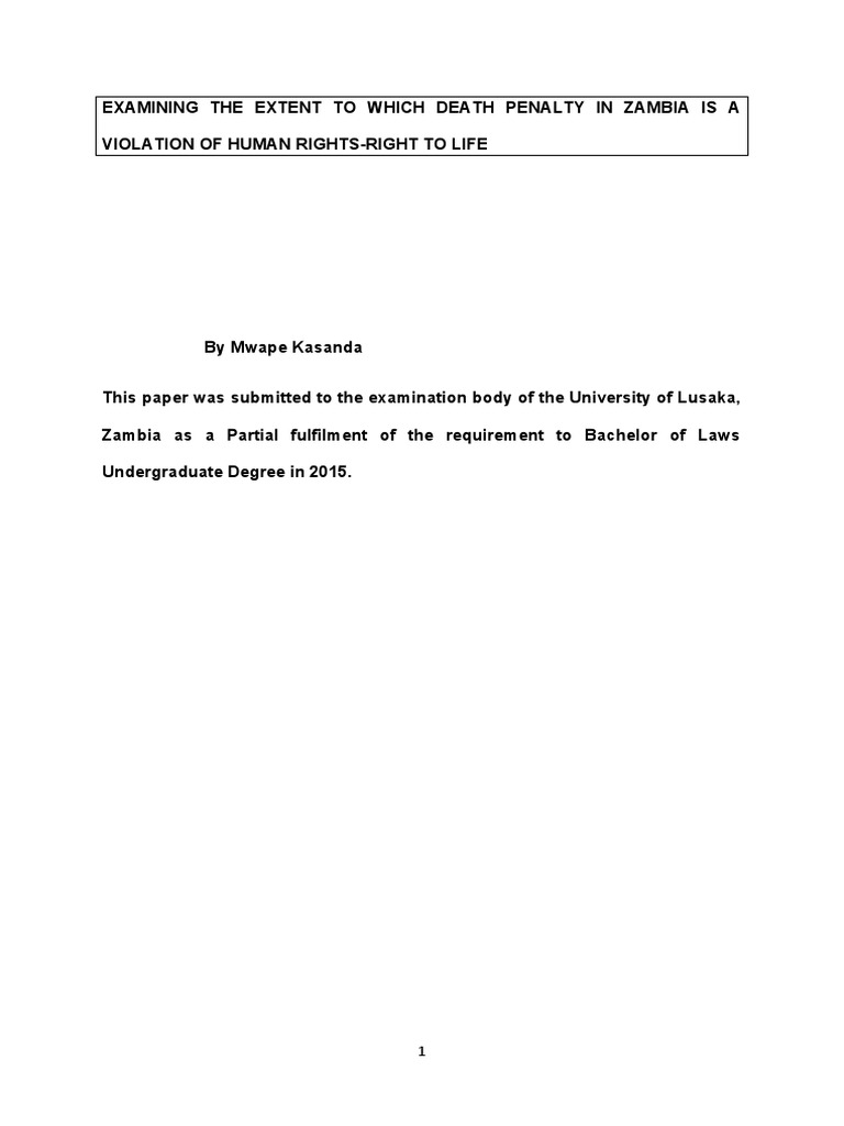 examining-the-extent-to-which-death-penalty-is-a-violation-of-human