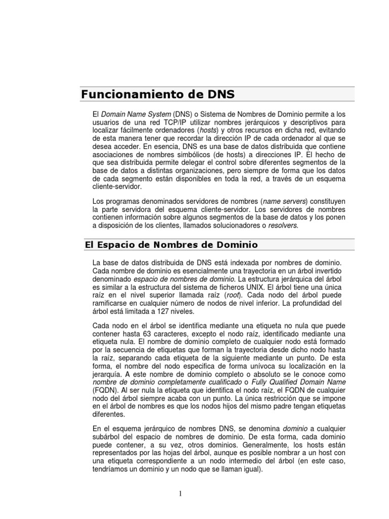 Ejemplos de dominios de internet | PDF | sistema de nombres de dominio ...