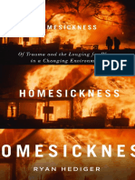 Ryan Hediger - Homesickness - of Trauma and The Longing For Place in A Changing Environment-University of Minnesota Press (2019)