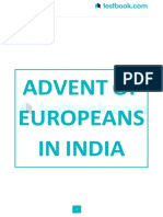 ADVENT OF EUROPEANS IN INDIA - English