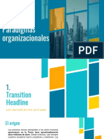 Paradigmas Organizacionales