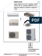 Notice D'installation Et D'entretien - Clim'Up Multi-Split