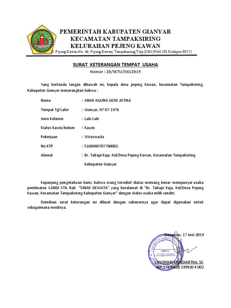 Contoh SKU | PDF