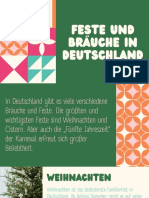 Feste Und Bräuche in Deuschland Präsentation 