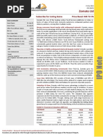 Motilal Oswal Zomato IPO Note