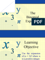 Binomial Expansion