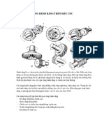 Gia Công Bánh Răng Trên Máy CNC