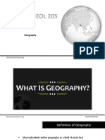  Env203Geo205 Define Geography