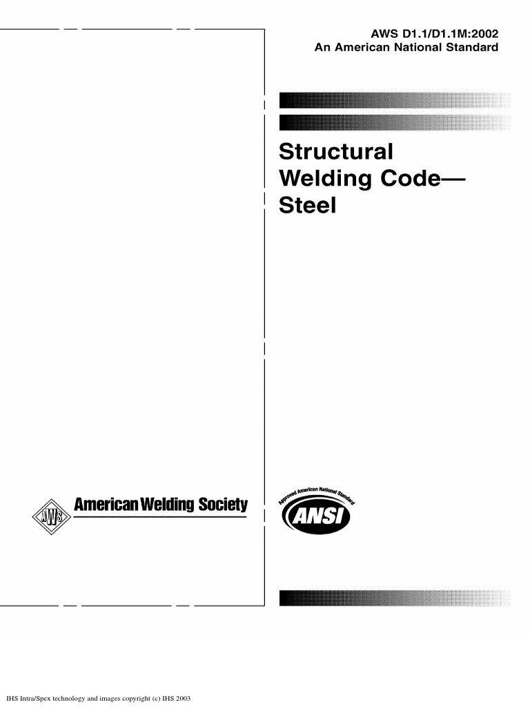 Aws D1 1 PDF