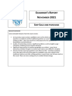SSP Examiners Report Formatted