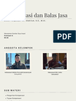 Kelompok 14 - Kompensasi Dan Balas Jasa