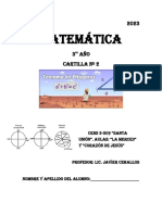 Cartilla 2 Matemática - Teorema de Pitágoras y SMA