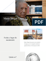 Mario Vargas Llosa Power Point