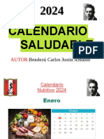 Calendario Saludable 2024