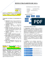 Abastecimento - Pontos Importantes (Aula 01 A 03)