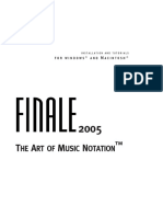 Finale 2005 Tutorial