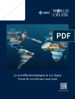 MSC Cruises BEFL Minifolder MSC World Cruise 24