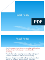 Fiscal Policy