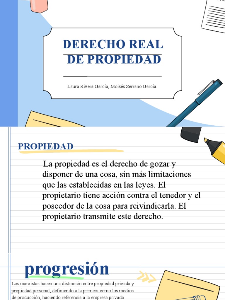 Derechos y Limitaciones de Propiedad | PDF | Propiedad | Ley de Propiedad