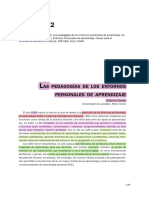 Las Pedagogías de Los Entornos Personales de Aprendizajepdf