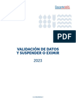 Manual de Plataforma Registro Docente 2023 DOCENTE