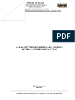 PLANO DE FUNCIONAMENTO DAS AULAS DURANTE A REFORMA DO CESC 2º Semestre 2023