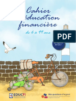 CAHIER D'ÉDUCATION FINANCIÈRE