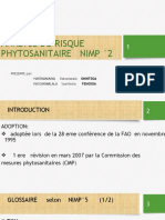 Analyse Du Risque Phytosanitaire Nimp °2 Fenosoa Sy Onintsoa