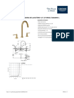 GROHE Specification Sheet 20649GL0