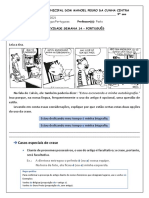 Atividade 9 Ano 07 06 2021 Portugu S PDF