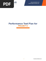 QATestLab - Performance Test Plan