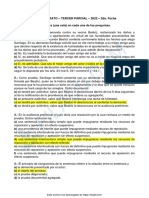 Tercer Parcial Preguntas Con Respuestas - Procesal 1 Propuesta 2 Magdalena Prato 2022