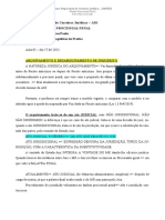 Transcrição Aula 05 - Direito Processual Penal - Parte Geral 27.06.23