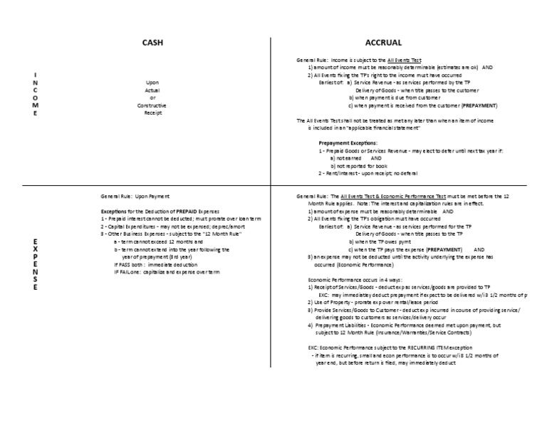 Chapter+9+ +2023+ +Accrual+vs+Cash | PDF