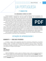 Currículo em Ação Língua Portuguesa 1º Bimestre - 081603