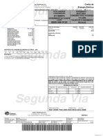 Segunda Via: Geovania de Sa 20/07/2021 115 KWH R$ 94,65