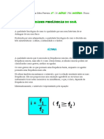 Qualidades Fisiológicas Do Som e Efeito Doppler - FI