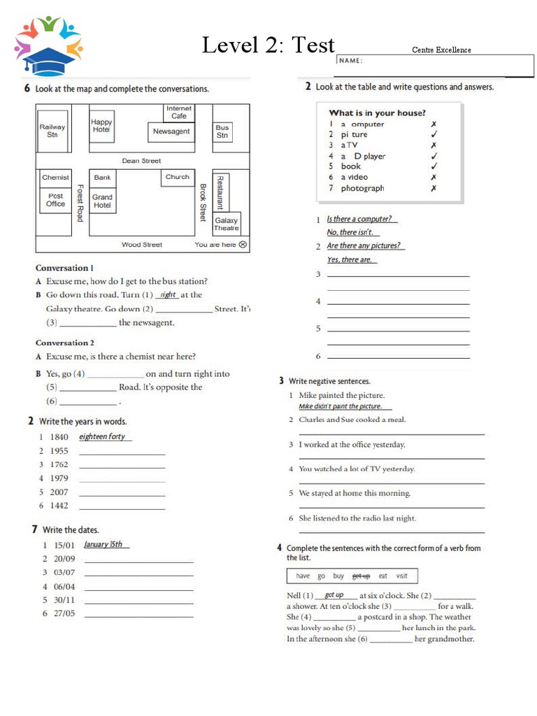 Level 2 Test | PDF