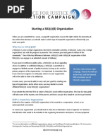 501 (C) (4) Instructions For Set-Up