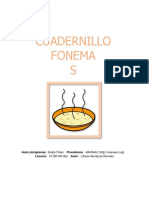 Cuadernillo Fonema S