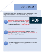 Ejercicio Funciones Condicionales