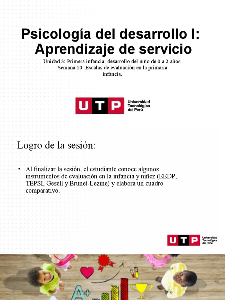 S10.s1 Escalas de Evaluación en La Niñez | PDF | Comunicación ...