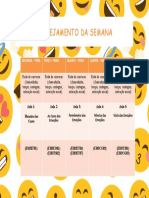 Planejamento Da Semana Sequencia Didatica Conhecendo Minhas Emocoes Pre Escola