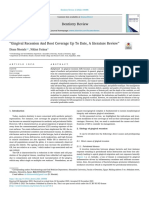 Gingival Recession and Root Coverage Up To Date A Liter 2022 Dentistry Rev