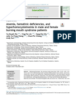 Anemia Hematinic Deficiencies and Hyperhomocysteinemia - 2022 - Journal of de