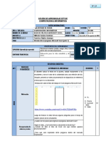 SESIÓN N° 23 Excel 4to Grado Parte 3